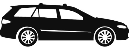 logo for Estate minicab taxi